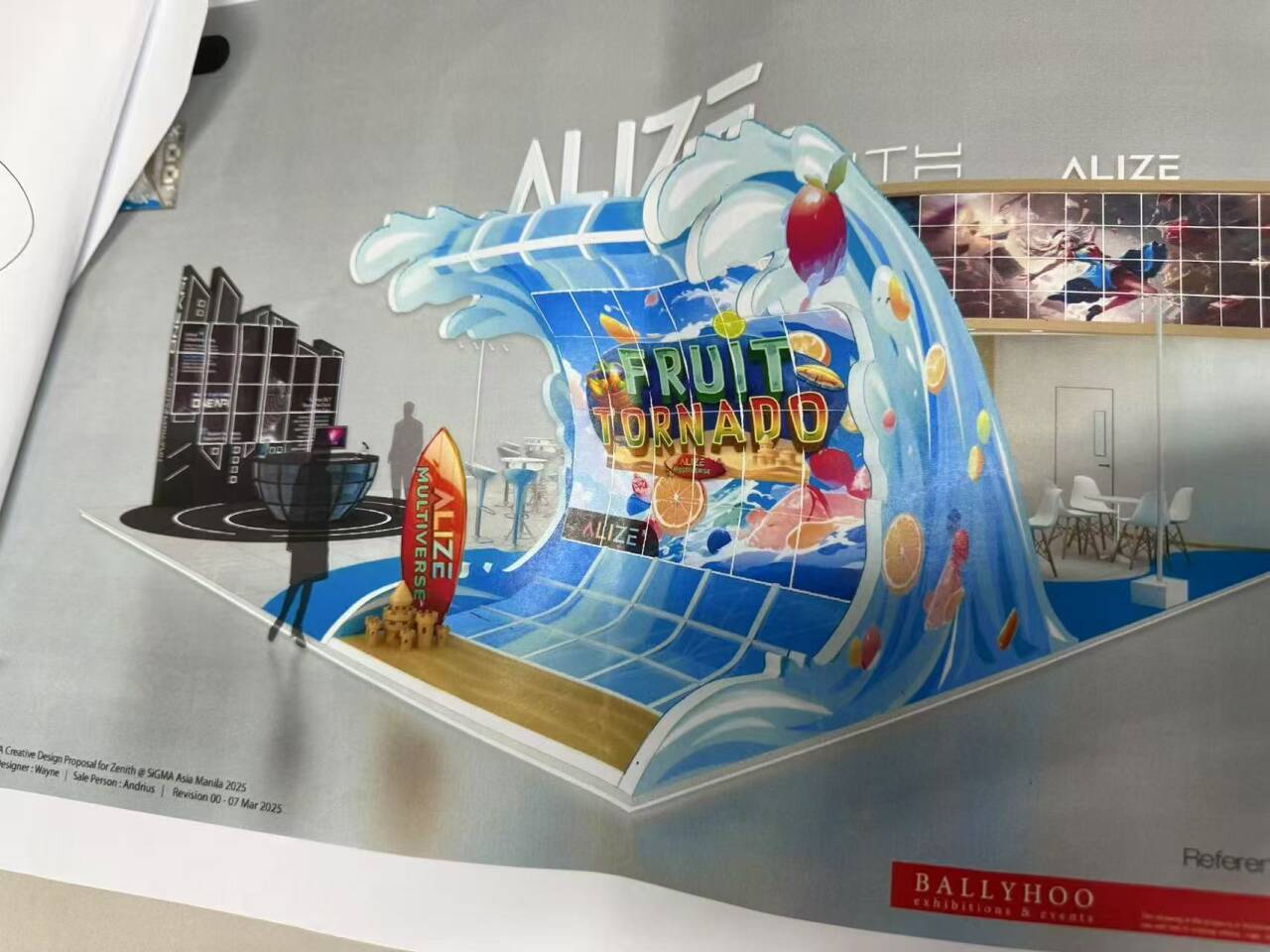 Wave-shaped Dynamic Light Boxes Shine At The Exhibition, Customized Lighting Solutions Help Brands Stand Out Wave-shaped Dynamic Light Boxes Shine At The Exhibition, Customized Lighting Solutions Help Brands Stand Out