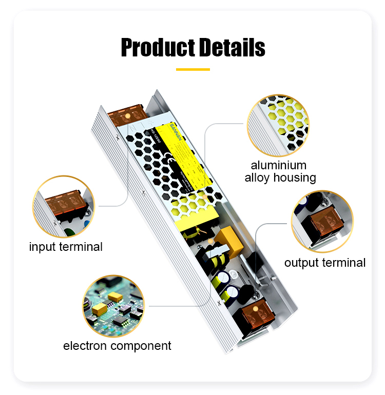 HS Series - High-performance Indoor Ultra-thin Power Supply HS Series - High-performance Indoor Ultra-thin Power Supply