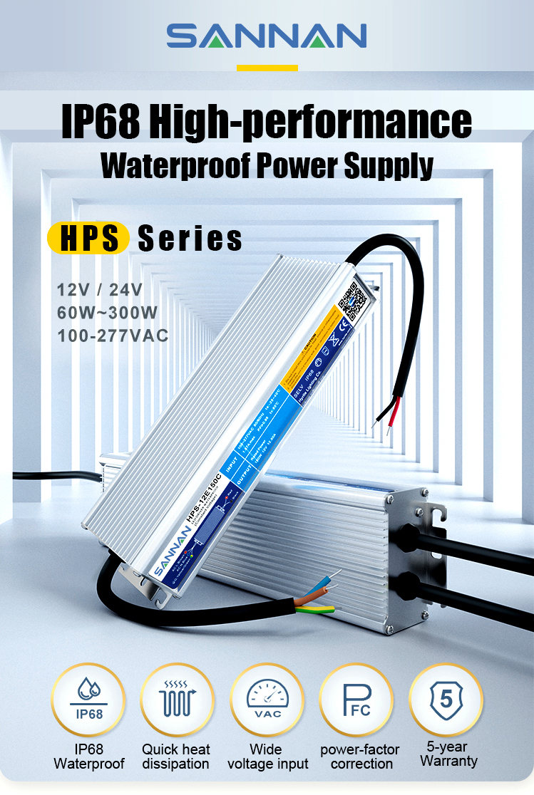 HPS Series - IP68 High-performance Waterproof Power Supply HPS Series - IP68 High-performance Waterproof Power Supply