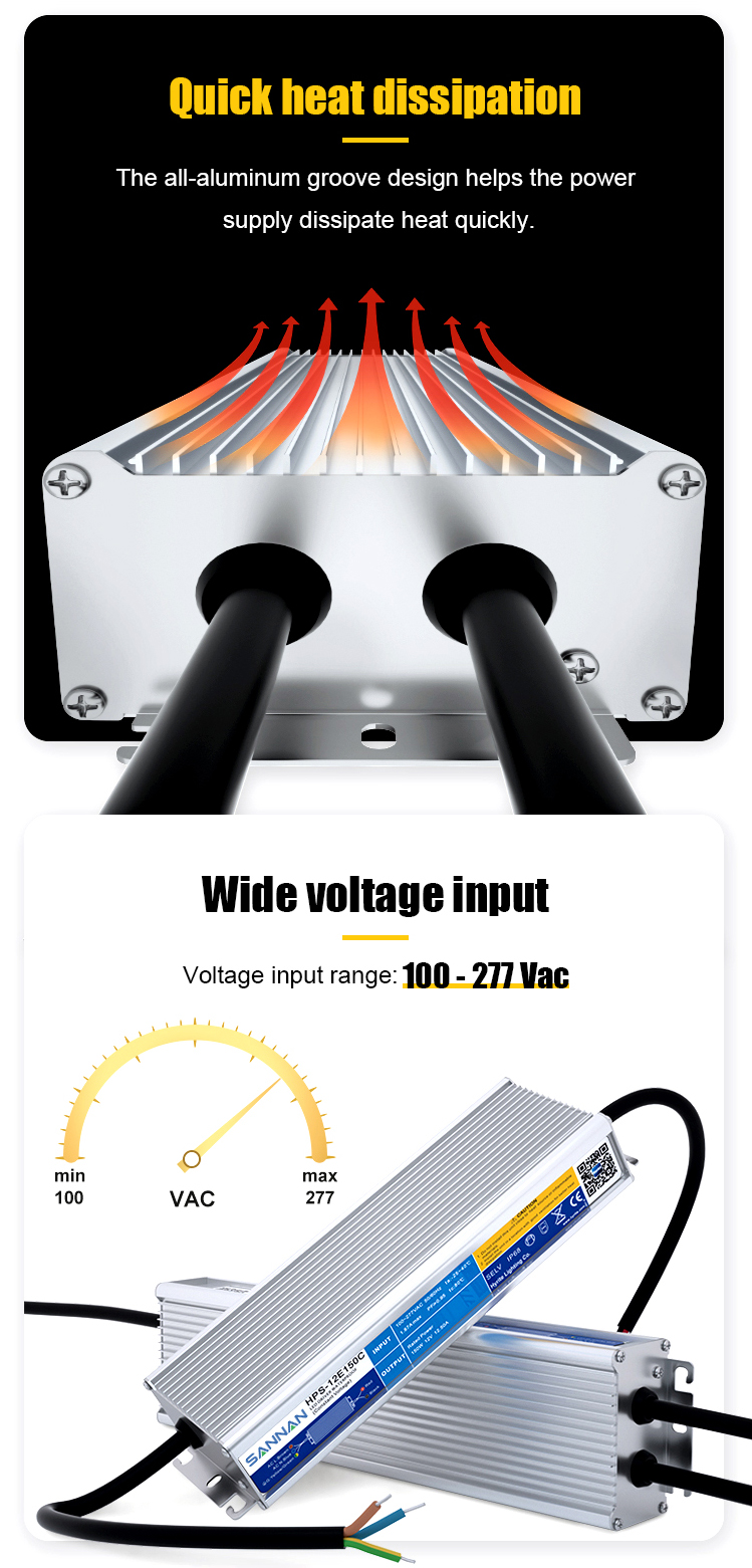 HPS Series - IP68 High-performance Waterproof Power Supply HPS Series - IP68 High-performance Waterproof Power Supply