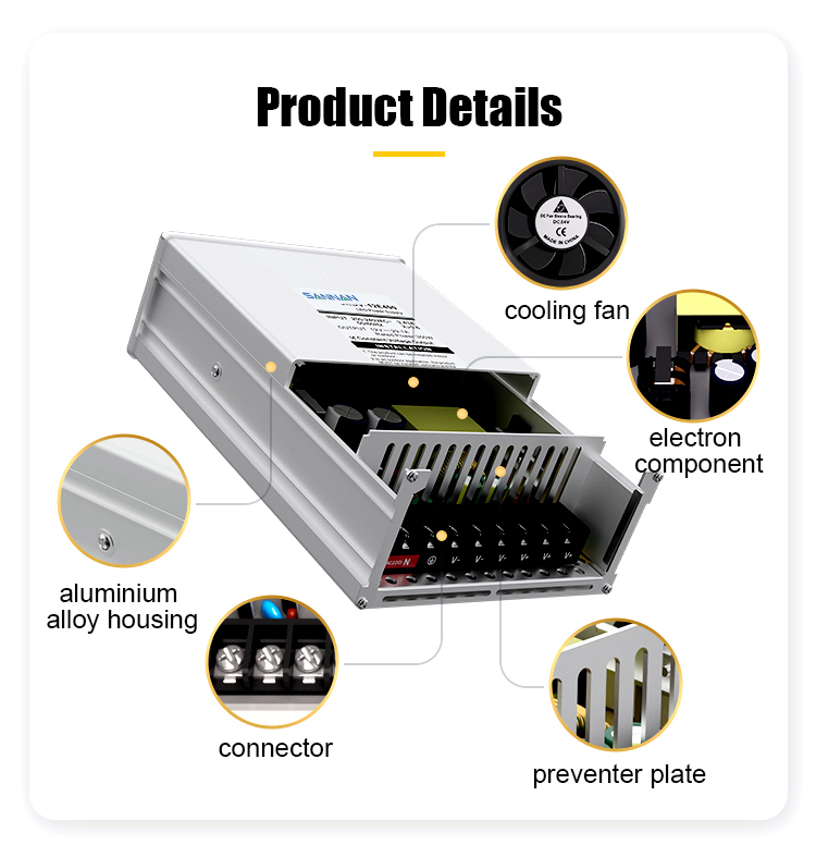 SHDV-W Series - Industrial-grade Rainproof Power Supply SHDV-W Series - Industrial-grade Rainproof Power Supply