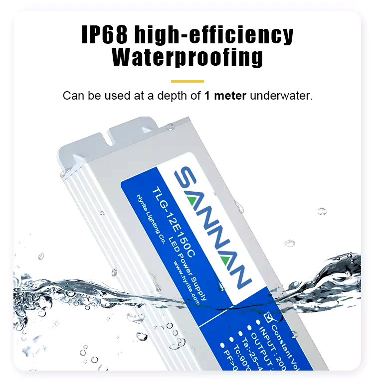 TLG Series IP68 Ultra-thin Waterproof Power Supply TLG Series IP68 Ultra-thin Waterproof Power Supply