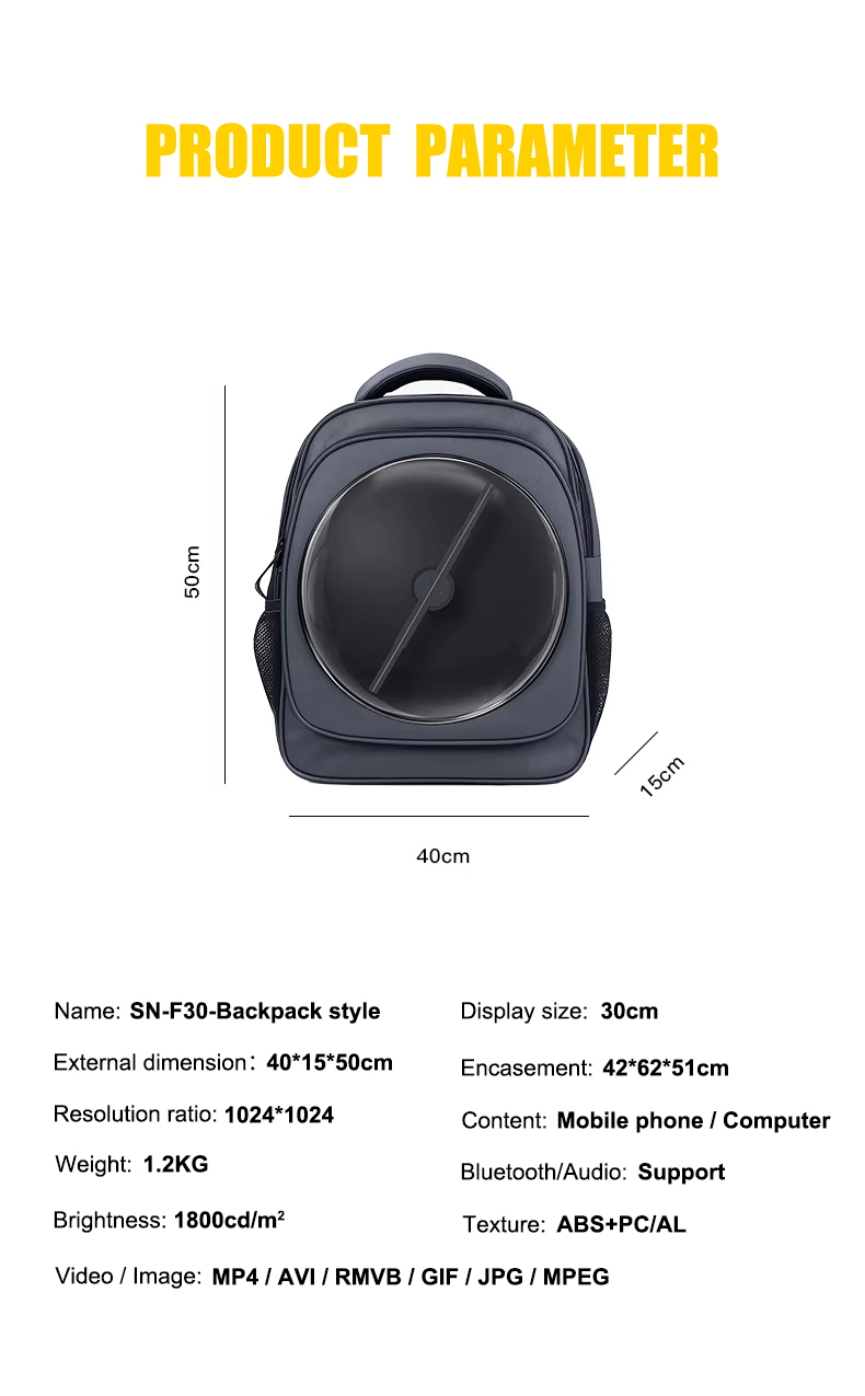 SN-F30-Backpack style