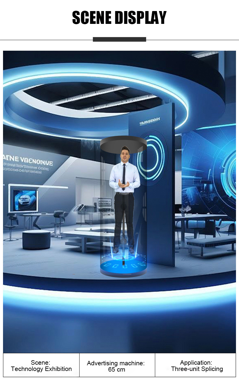 SN-DX-65-Cylinder display cabinet