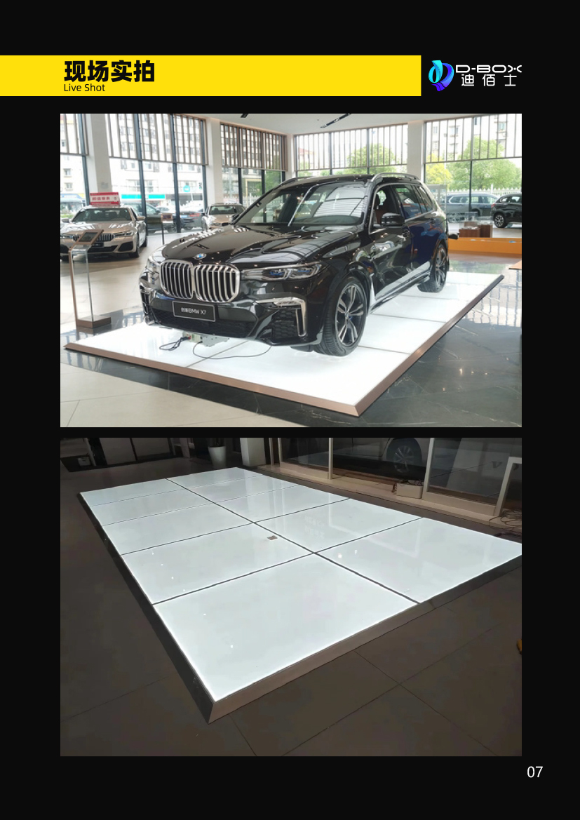 LED lighting for car floor mats